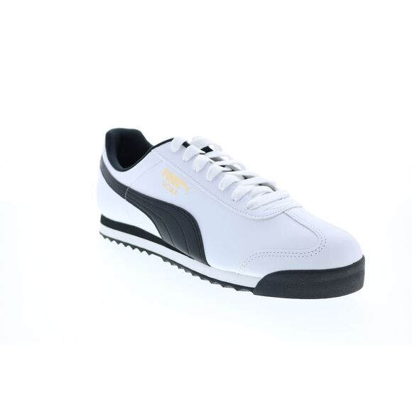 Puma Mens Roma Basic White Shoes (NWT) - Picture 2 of 7